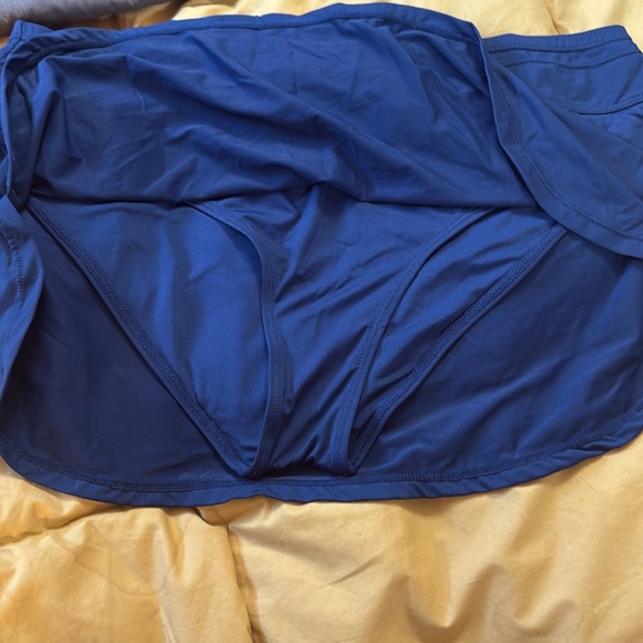 Carve Designs Navy swim Skort - Picture 3 of 3